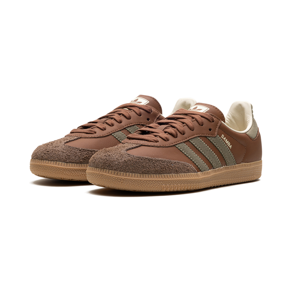 Adidas Samba "Brown Olive Strata"