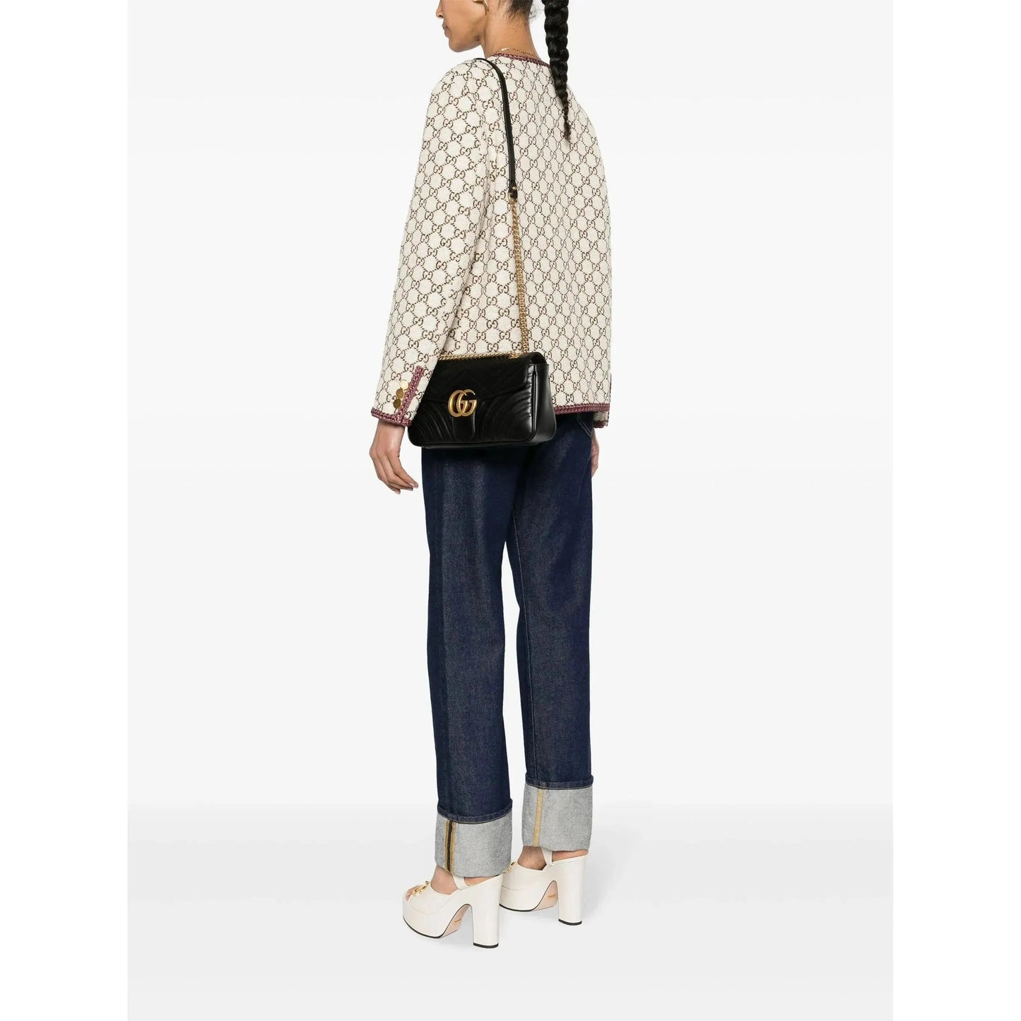 Sac Gucci - Porté Épaule à motif GG Marmont