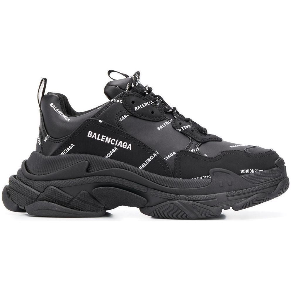 Balen*ciaga Triple-S "All Over Logo"