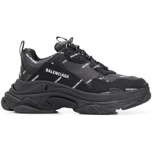 Balen*ciaga Triple-S "All Over Logo"