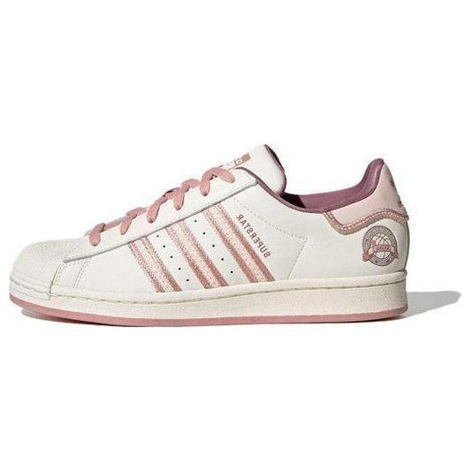 Adidas Superstar - "Cream White Pink"