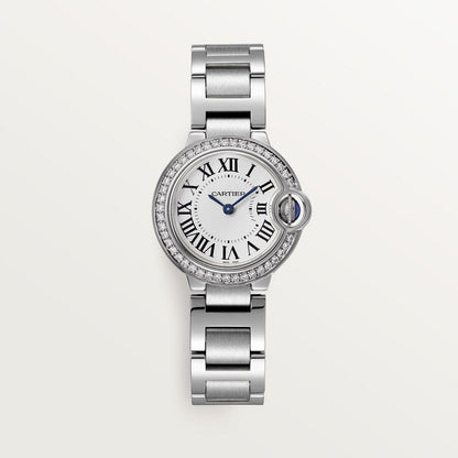 Montre Cartier - Ballon Bleu "Sertie Argenté"