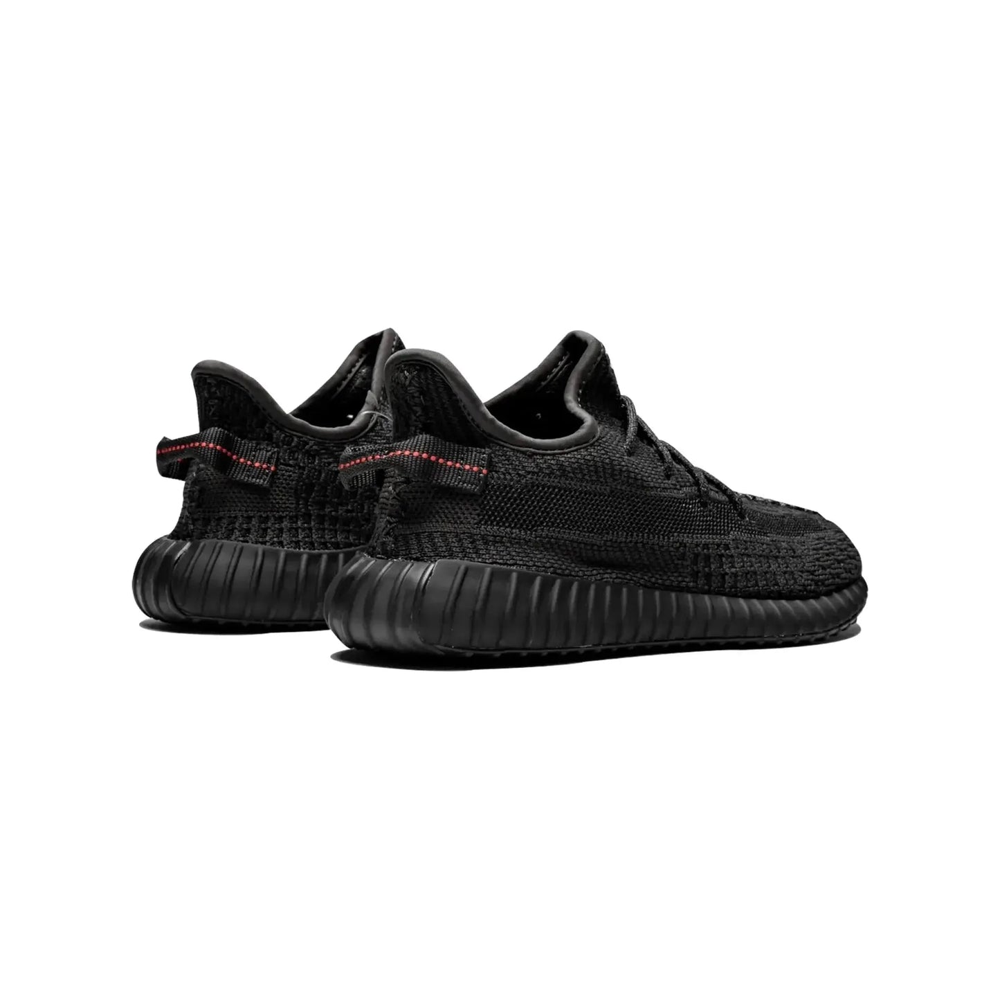 Yeezy Boost 350 V2 "Static Black Reflective" - Kids