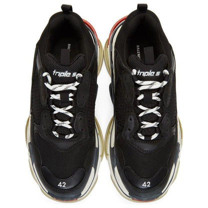 Balenciaga Triple-S "Black/White/Red"