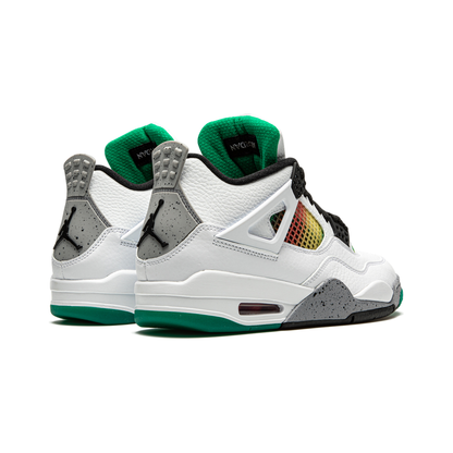 Air Jordan 4 "Rasta - Lucid Green"
