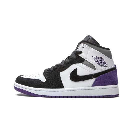 Air Jordan 1 Mid "Varsity Purple"