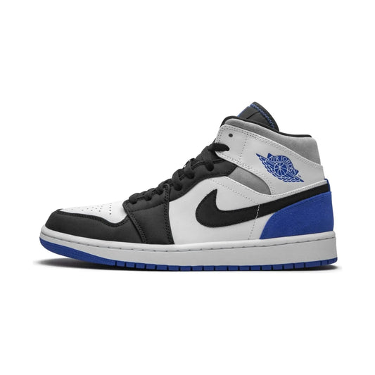 Air Jordan 1 Mid "Game Royal Black Toe"
