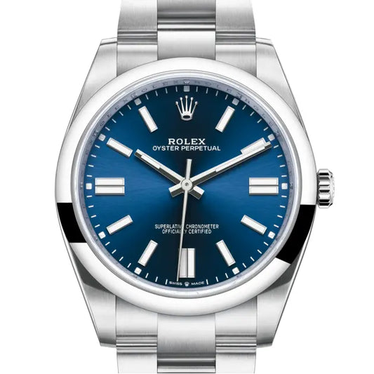 Montre Rolex - Oyster Perpetual Bleu - 41mm