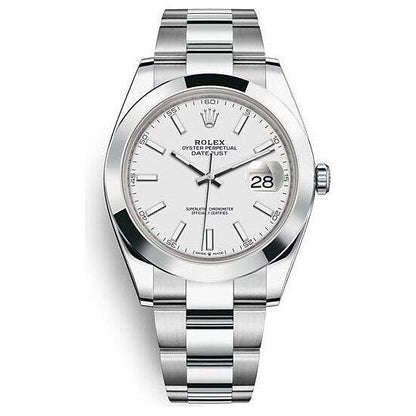 Montre Rolex - Datejust Blanc - 41mm