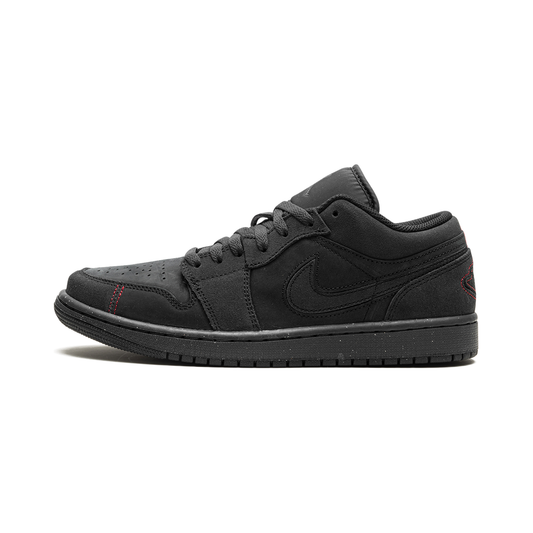 Air Jordan 1 Low "Dark Smoke Grey / Varsity Red"